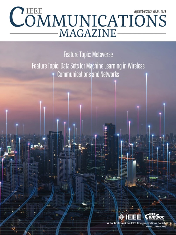 IEEE Communications Magazine, vol. 61, no. 9, pp. 56-62 cover