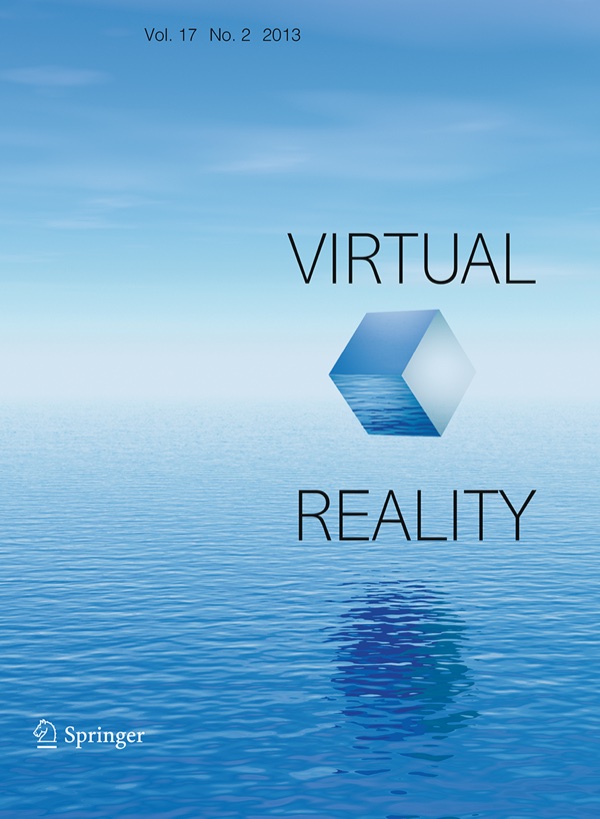 Virtual Reality, Springer cover
